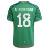 Officiële Voetbalshirt Mexico A.GUARDADO 18 Thuis WK 2022 - Heren